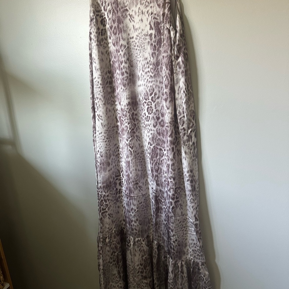 Mittoshop Animal Print Maxi Dress